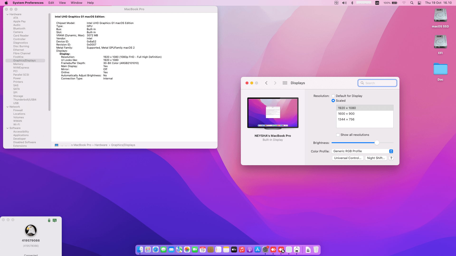Lenovo ThinkBook 14IIL [IceLake   Intel UHD Graphics G1 + I2C]   OpenCore 1